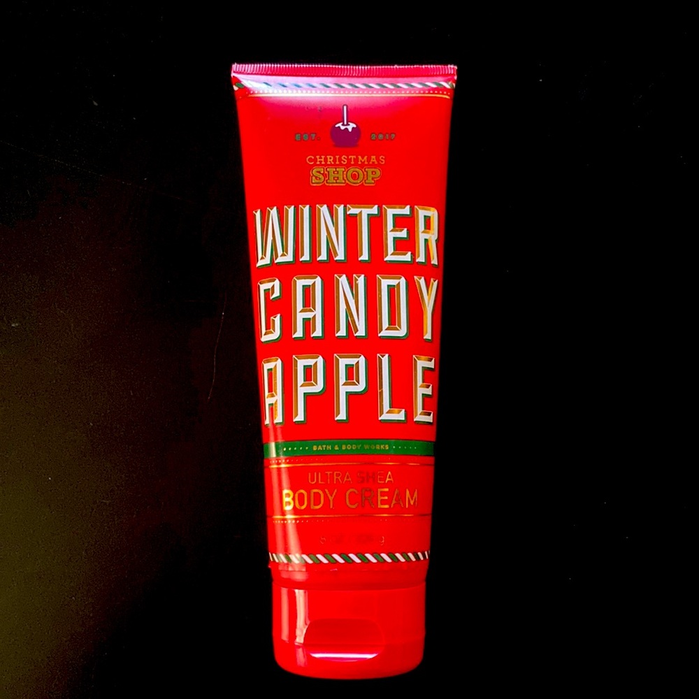 NEW Bath & Body Works Body Cream 8oz - Winter Candy Apple scent